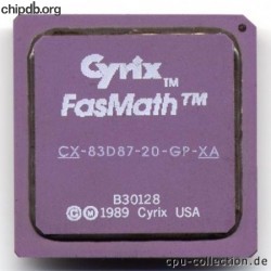 Cyrix CX-83D87-20-GP-XA