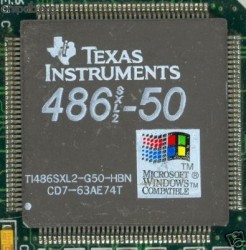 TI 486SXL2-50
