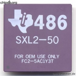 Texas Instruments 486 SXL2-50