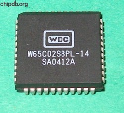 WDC W65C02S8PL-14