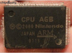 Nintendo CPU AGB (Game Boy Advance)