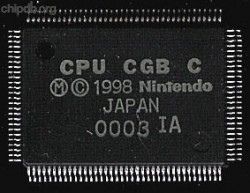 Nintendo CPU CGB C (Gameboy Color)