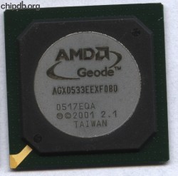 AMD Geode GX 533 AGXD533EE0BD