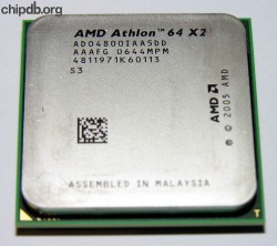 AMD Athlon 64 X2 4800+ ADO4800IAA5DD AAAFG