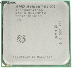 AMD Athlon 64 X2 5000+ ADO5000IAA5DD AAAIG