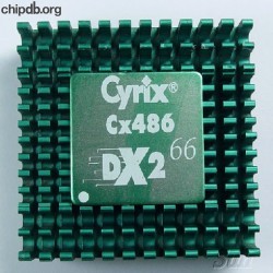 Cyrix Cx486DX2-V66GP heatsink diff font