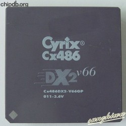 Cyrix Cx486DX2-V66GP 011-3.6V