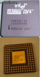 Intel A80386-12 DX4 FAKE