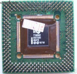 Intel Pentium TT80502-120 SK079 FAKE back