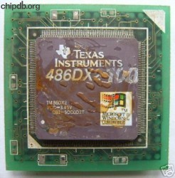 Texas Instruments 486DX2-100 PQFP FAKE