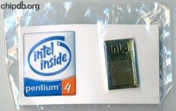 Pin Intel Pentium 4 with die