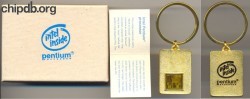 Intel keychain Pentium "Sands of time"