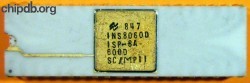 National Semiconduction ISP-8A/600D INS8060D
