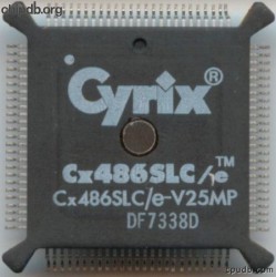 Cyrix CX486SLC/e-V25MP