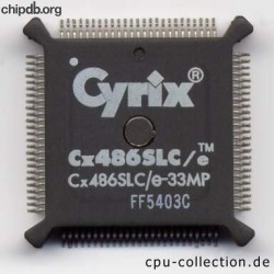 Cyrix Cx486SLC/e-33MP