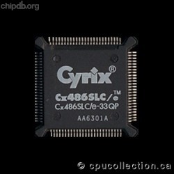 Cyrix Cx486SLC/e-33QP