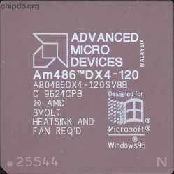 AMD A80486DX4-120SV8B diff print