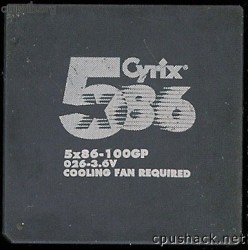 Cyrix 5x86-100GP 026-3.6V