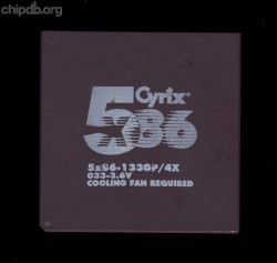 Cyrix 5x86-133GP/4X 033-3.6V