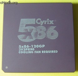Cyrix 5x86-120GP 3V3PR90