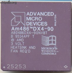 AMD A80486DX4-90NV8T rev B
