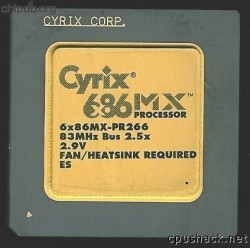 Cyrix 6x86MX-PR266 ES