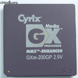 Cyrix MediaGX GXm-200GP 2.9V