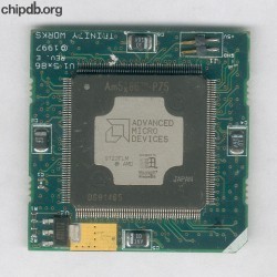 AMD 5x86-P75 PQFP