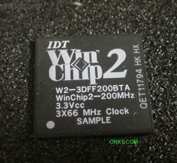 IDT Winchip2 W2-3DFF200BTA SAMPLE