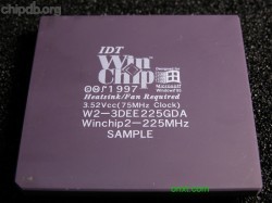 IDT Winchip2 W2-3DEE225GDA SAMPLE