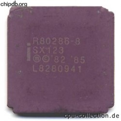 Intel R80286-8 SX123