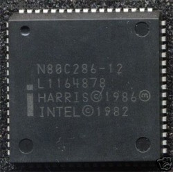 Intel N80C286-12 HARRIS 1986
