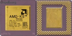 AMD AMD-K5-PR150ABR N in corner