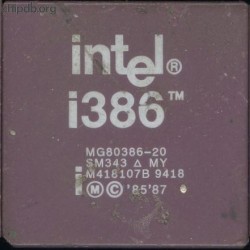 Intel MG80386-20