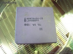 Intel A80386DX-25