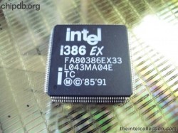 Intel FA80386EX33 TC