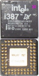 Intel MG8038716 5962-8953401MXA