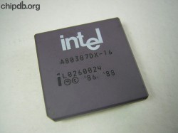 Intel A80387DX-16