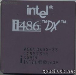 Intel A80486DX-33 SX419