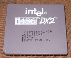 Intel A80486DX2-50 SX761