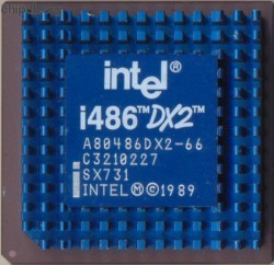 Intel A80486DX2-66 SX731