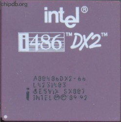Intel A80486DX2-66 SX807