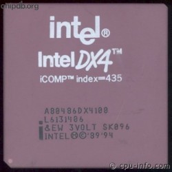 Intel A80486DX4100 SK096