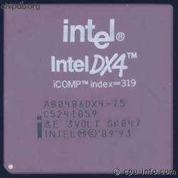 Intel A80486DX4-75 SK047