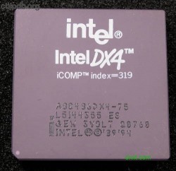 Intel A80486DX4-75 Q0760 ES