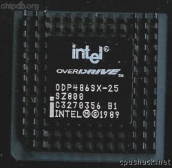 Intel ODP486SX-25 SX800