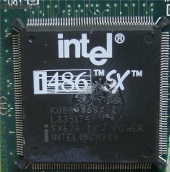 Intel KU80486SX-25 SX676