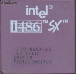 Intel A80486SX-25 SX468