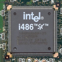 Intel SB80486SX-25 SX764