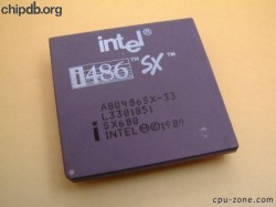 Intel A80486SX-33 SX680